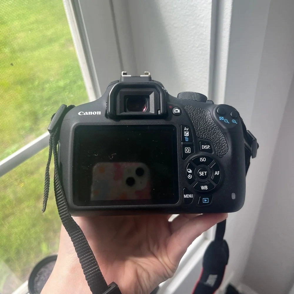 Canon T-5 Camera + Lense + Travel Bag. Had for a few years and never used!